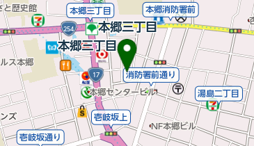牧口ゴム株式会社の地図画像