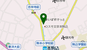 東京窯志舎の地図画像
