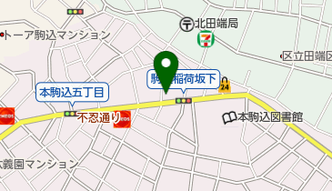 牧野金物店の地図画像