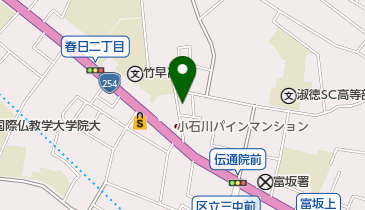 清水酒店の地図画像