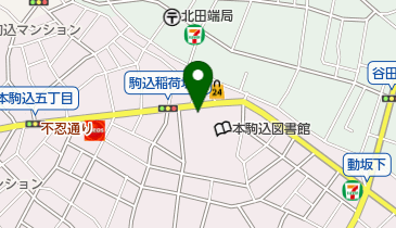 文京区 神明育成室の地図画像