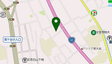 文京区 白山東児童館の地図画像