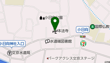 本法寺・浄土真宗の地図画像