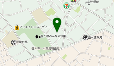 自然食通信社の地図画像