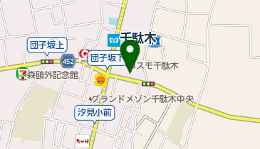 ちよだ鮨 千駄木店の地図画像