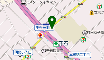 サロンドユーウ千石店の地図画像