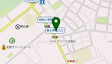 ヘアーリセットの地図画像