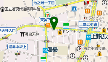 ジャズライブ・カスターの地図画像