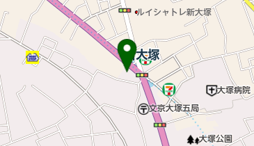 トウキョウカットクラブコダマ新大塚店の地図画像