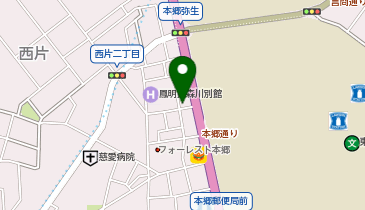 小川楽器店の地図画像