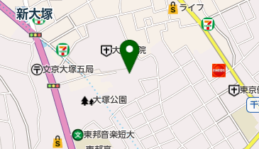 東京都 福祉保健局 監察医務院の地図画像