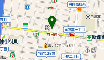 荒井金属株式会社の地図画像