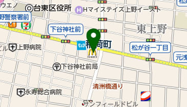 有限会社矢部商店の地図画像
