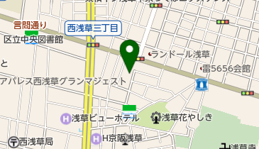 あだちや祭用品店の地図画像