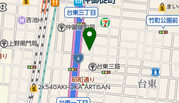 小柳工業株式会社東京出張所の地図画像
