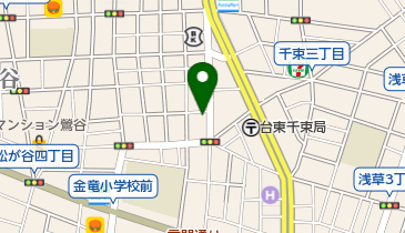 株式会社ケア21 台東の地図画像