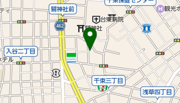 保科ガラス建材の地図画像