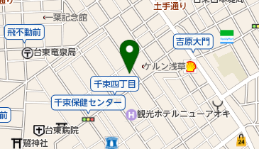 神台産業株式会社の地図画像