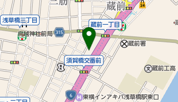 三和商工株式会社東京支店の地図画像