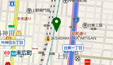 東京舞踊学校の地図画像