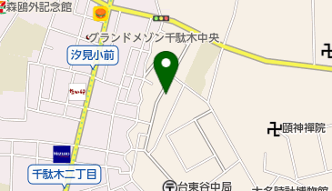 日本郵便趣味協会の地図画像