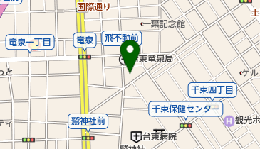 日蓮宗妙義教会の地図画像