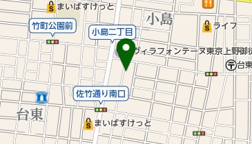松下金属挽物製作所の地図画像