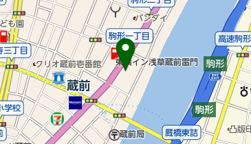 モリト株式会社人事総務部東京グループの地図画像