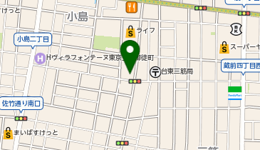 こいずみクリーニングの地図画像