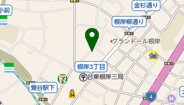 有限会社白銀クリーニング商会の地図画像