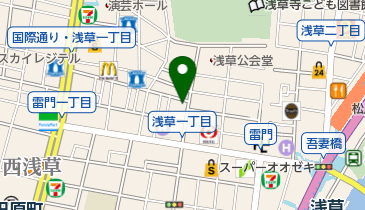 蝶屋化粧品店の地図画像