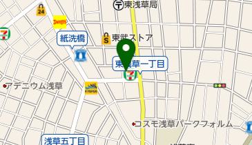 タイトーオートサービスの地図画像