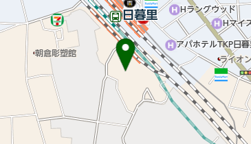 天王寺の地図画像