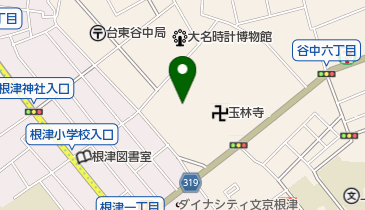 臨江寺の地図画像