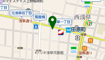 有限会社難波商店の地図画像