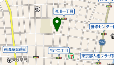 染谷食料品店の地図画像