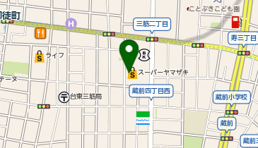 株式会社スーパーヤマザキ三筋店の地図画像