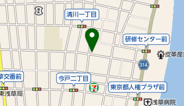 岡田生花店本店の地図画像