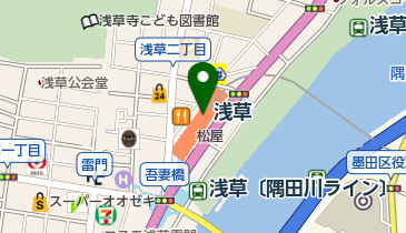 株式会社ころくや浅草店の地図画像