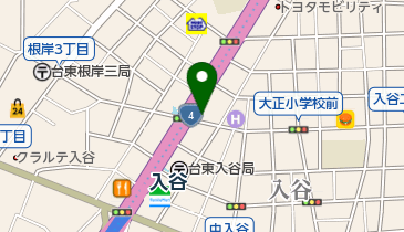 さぼてん デリカ入谷店の地図画像
