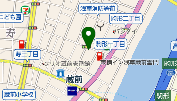 有限会社銀河の地図画像