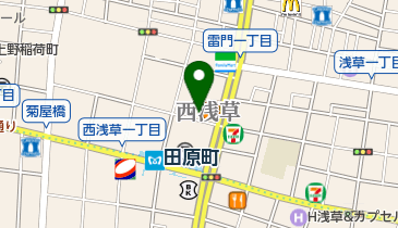 竹下乳業株式会社 浅草第一営業所の地図画像