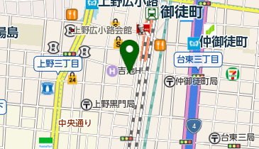 有限会社上州屋本店の地図画像
