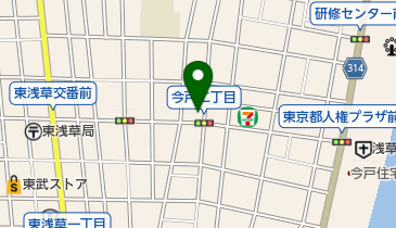 早川加工の地図画像