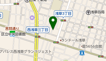 デュポン美容室の地図画像