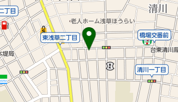 日月美容院の地図画像