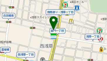 株式会社宮本卯之助商店西浅草店の地図画像
