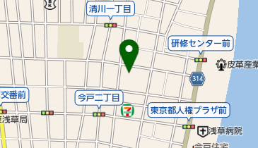 玉蓮院の地図画像