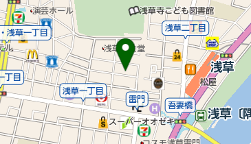 ジュエリーツツミ 浅草店の地図画像