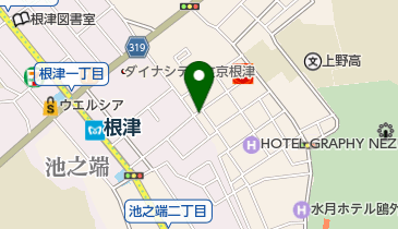 飯島理容店の地図画像